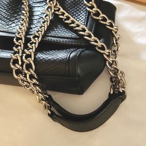 Audrey Brooke Croc Embossed Crossbody Genuine Leather